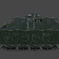 Italian Heavy Tank 3d model