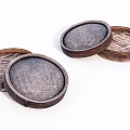 Handmade Round Bamboo Woven Sieves Practical Household Items for Daily Use