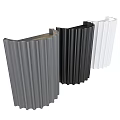 Modern Home Interior Wall Lamp With Sleek Design And Grey Black White Color Options