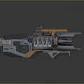 Science Fiction Weapon Future Weapon Science Fiction Equipment Concept Weapon Next Generation Weapon Next Generation Equipment 3d model