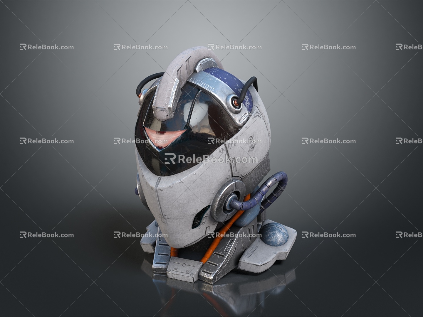 Sci-Fi Helmet Alien Helmet High Tech Helmet Game Helmet Helmet Helmet model