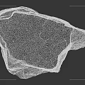 Natural Stone Block With Rough Surface Texture And Architectural Decorative Use