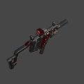Doomsday submachine gun 3d model
