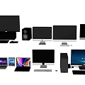 Desktop Computer Apple Computer All-in-One Computer Audio Notebook Computer Office Computer Apple 3d model