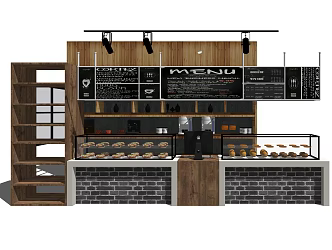Industrial LOFT Cashier 3d model