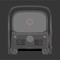 Gray RANS Tactical Weapon Sight With Fox Head Logo And Durable Build