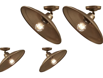 American Style Outdoor Waterproof Wall Lamp Outdoor Balcony Ceiling Lamp American Style Balcony Wall Lamp Ceiling Lamp Simple American Style Wall Lamp Industrial Style Retro Ceiling Lamp 3d model