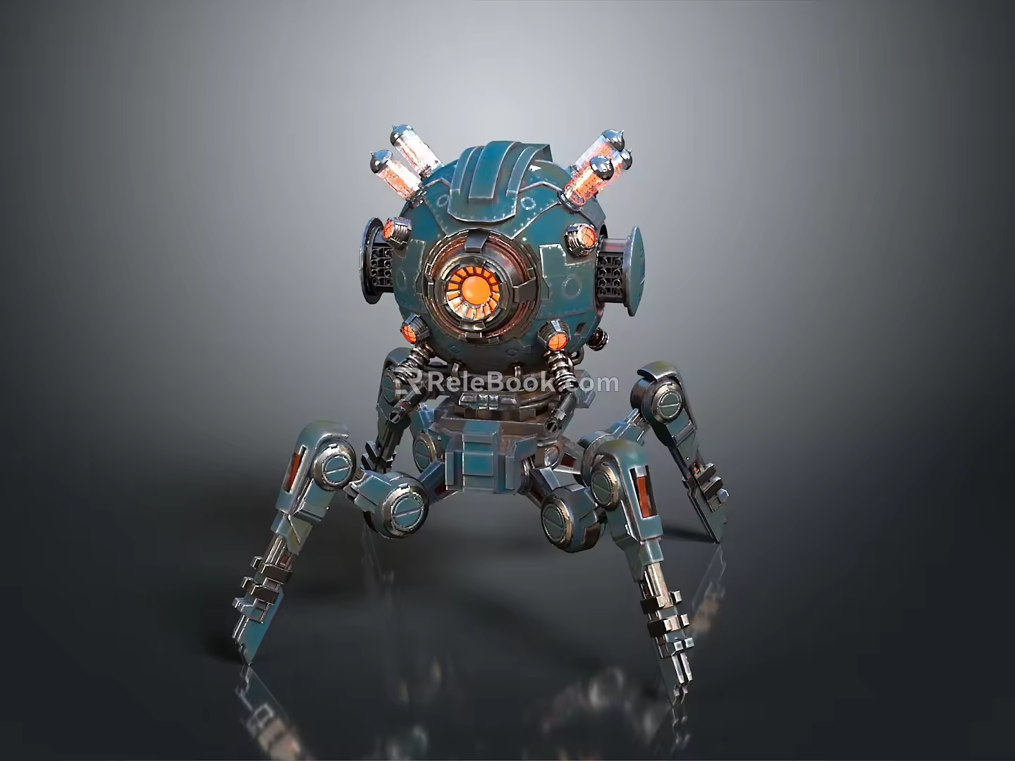 Mech tank mech insect mech spider crab machine crab mechanical crab mech crab 3d model