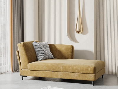 Modern chaise longue model