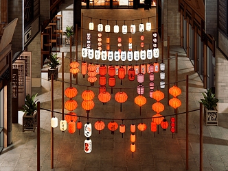 Japanese Lantern 3d model