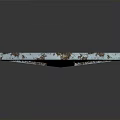 Classic Medieval Shield Weapon Featuring Rusty Metal Frame and Wooden Panels