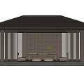 Pavilion Tea Table 3d model