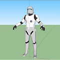 Clone Soldier Variant 3d model