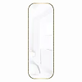 Decorative Full Length Mirror With Gold Frame For Modern White Home Decor