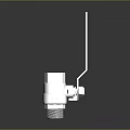 High Quality Chrome Plated Hardware Tool With Threaded Base And Precision Mechanical Design