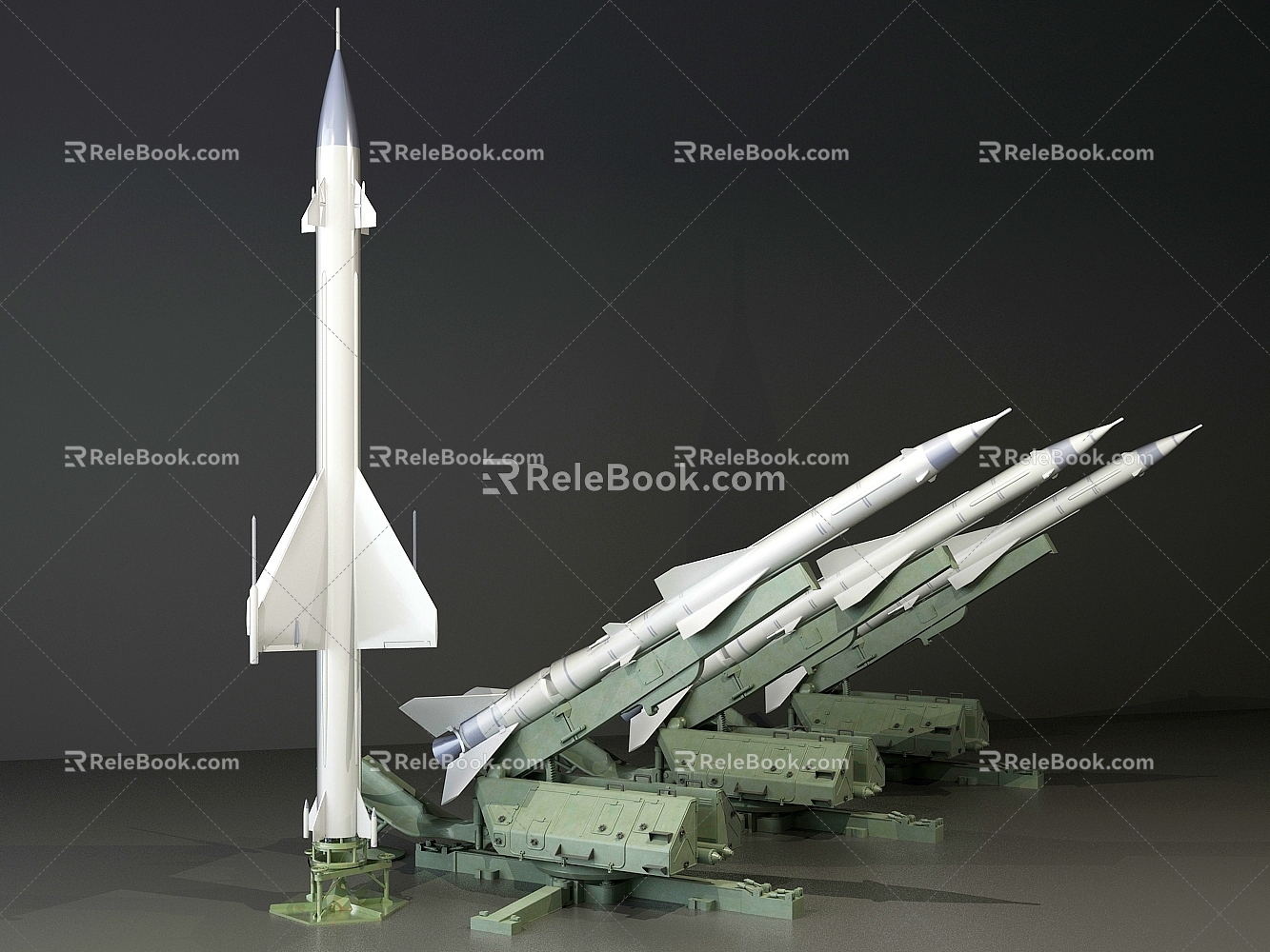 Modern Military Supplies Military Weapons model