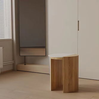 Modern bedside table 3d model