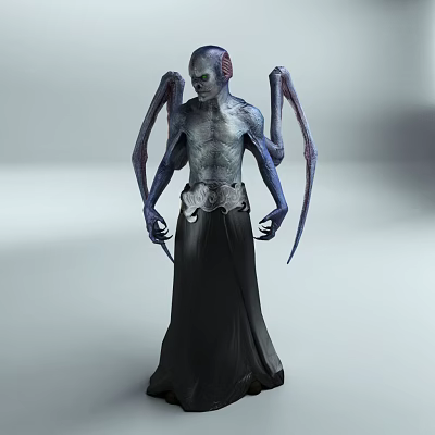 Modern Game Role Game Characters 3d model