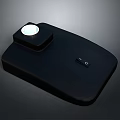 Modern Black Lighting Combination With Bright LED Light And On Off Switch 3d model