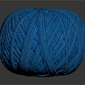 Wool ball Wool ball Spool yarn ball 3d model