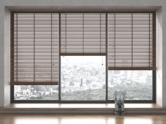 Modern venetian blinds 3d model