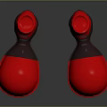 Red Boxing Gloves For Training With Comfortable Design And Durable Material