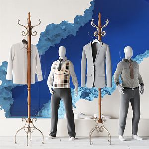 Modern Model Clothing 3d model