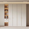 French Cream Wardrobe 3d model