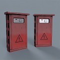 Strong electric box 3d model