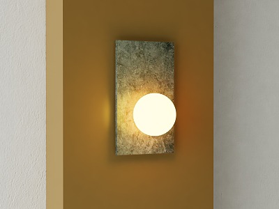 Modern wall lamp model