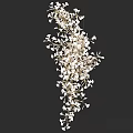Elegant Modern Ginkgo Leaf Chandelier With Delicate Branch And Petal Design