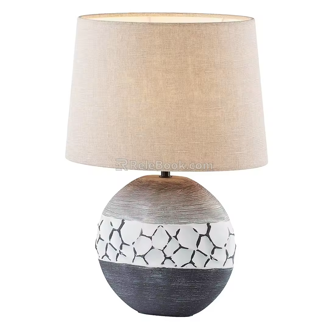 Modern minimalist table lamp 3d model
