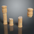 Columns Stone Columns Stone Columns Old Columns Roman Columns Roman Columns Classical Columns Greek Columns 3d model