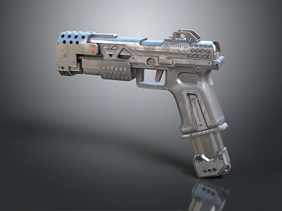 Modern Gun Female Sci-Fi Officer Uniform Jacket Female Sci-Fi Officer Uniform 3d model