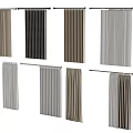 Various Colored Curtains With Different Styles For Home Window Decoration