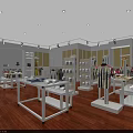 Gymboree Clothing Store With Children's Clothes Window Display And Interior Racks
