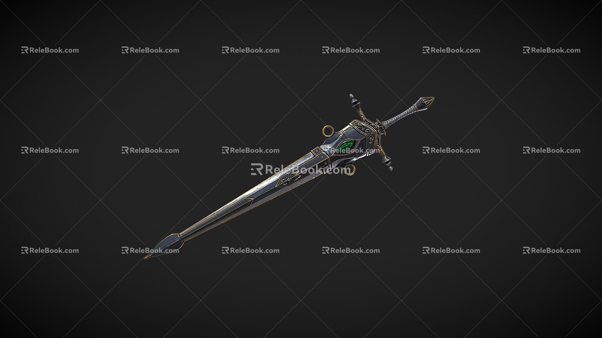 Weapon Fantasy Sword 3d model