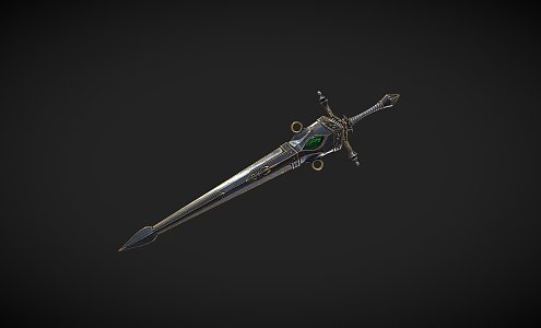 Weapon Fantasy Sword 3d model