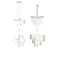 Pendant lamp combination 3d model