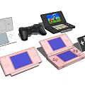 Modern Game Machine 3d model