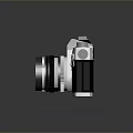 Vintage Canon Film Camera With Classic Lens And Retro Body Design