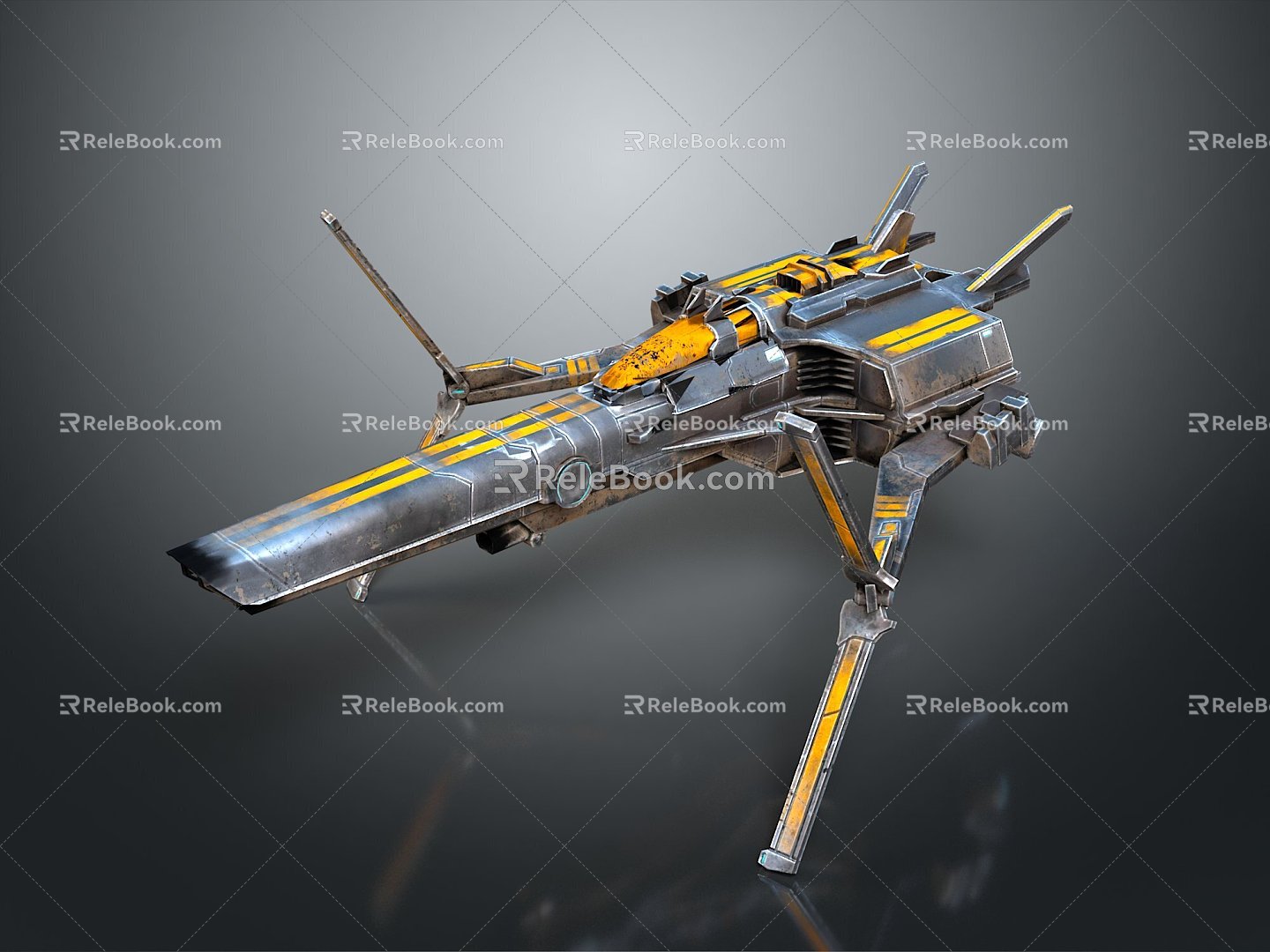 Science Fiction Weapon Future Weapon Science Fiction Equipment Concept Weapon Next Generation Weapon Next Generation Equipment model