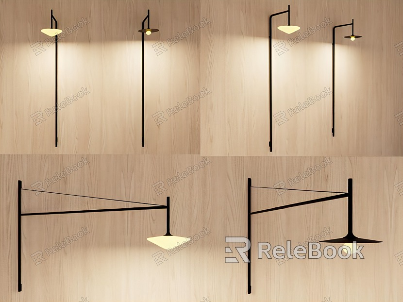 Nordic Rocker Creative Wall Lamp model