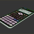 Calculator Electronic Calculator Casio Calculator Calculator Stationery Office Supplies Office Items 3d model