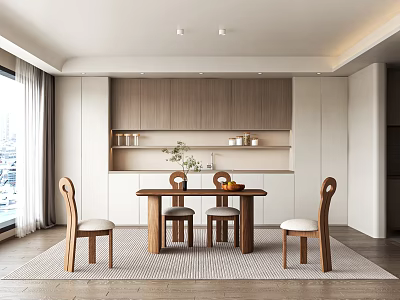 Modern Style Restaurant 3d model