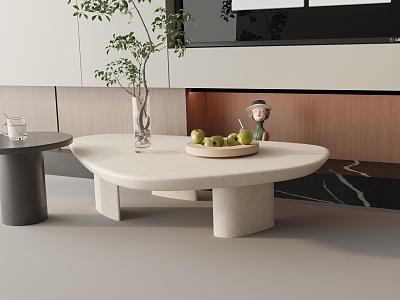 Modern coffee table model