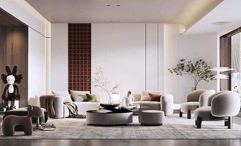 The Silent Living Room 3d model