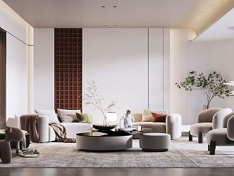 The Silent Living Room 3d model