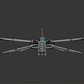Modern fighter sci-fighter next-generation fighter sci-fighter 3d model