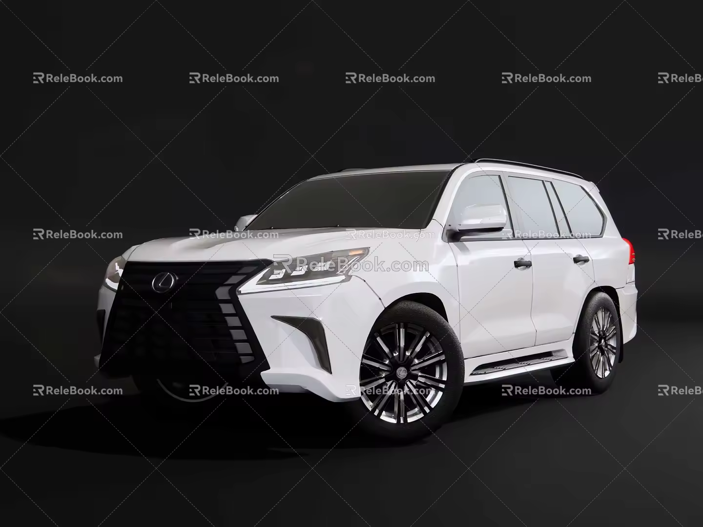 Lexus LX570 3d model